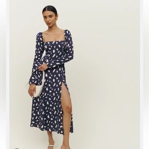 NWT Reformation Sigmund Splatter Dress Never Worn
